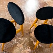 Set de 3 chaises par Juliusz Kędziorek 1960's