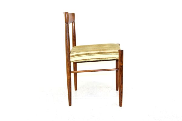 Set de 6 chaises en palissandre, h w klein, bramin, danemark, 1960