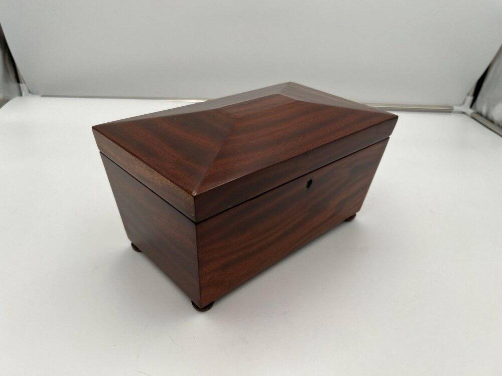 Decorative Box in Mahogany, England, 1880s