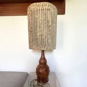 1970s ceramic lamp in the style of georges pelletier.