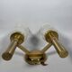 Jean PERZEL (1892 - 1986) Pair of modernist wall lights circa 1960 20th century