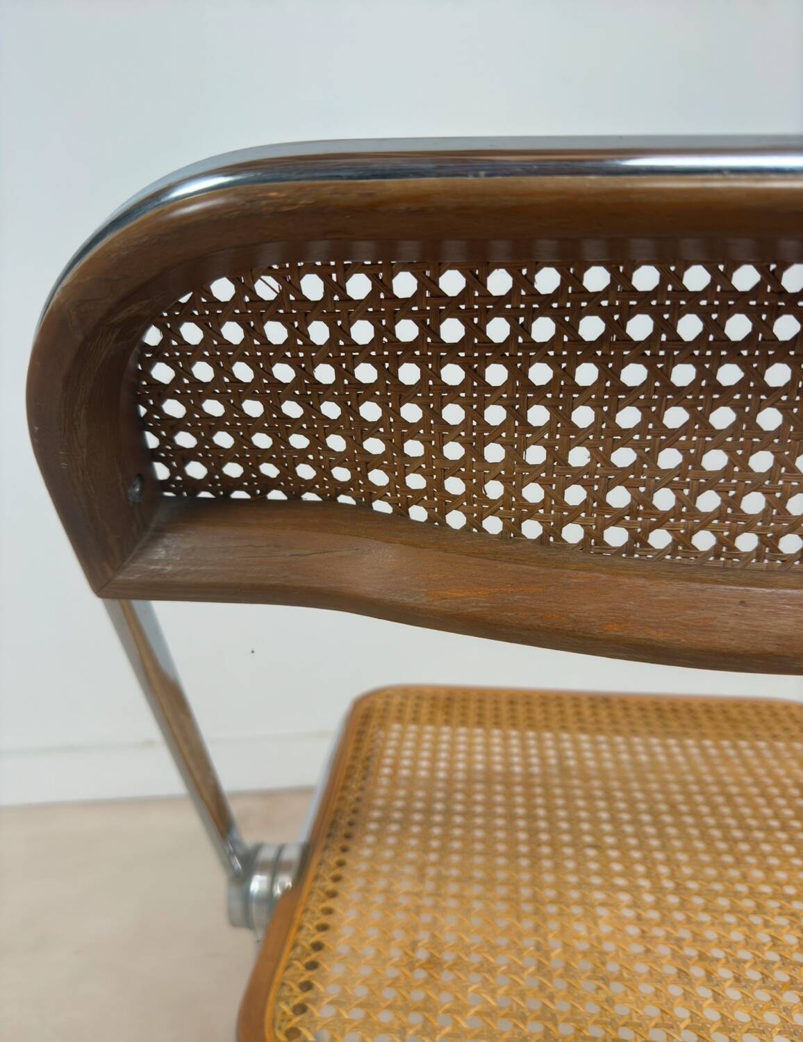 Ensemble de 5 chaises « Plia » par Giancarlo Piretti pour Castelli