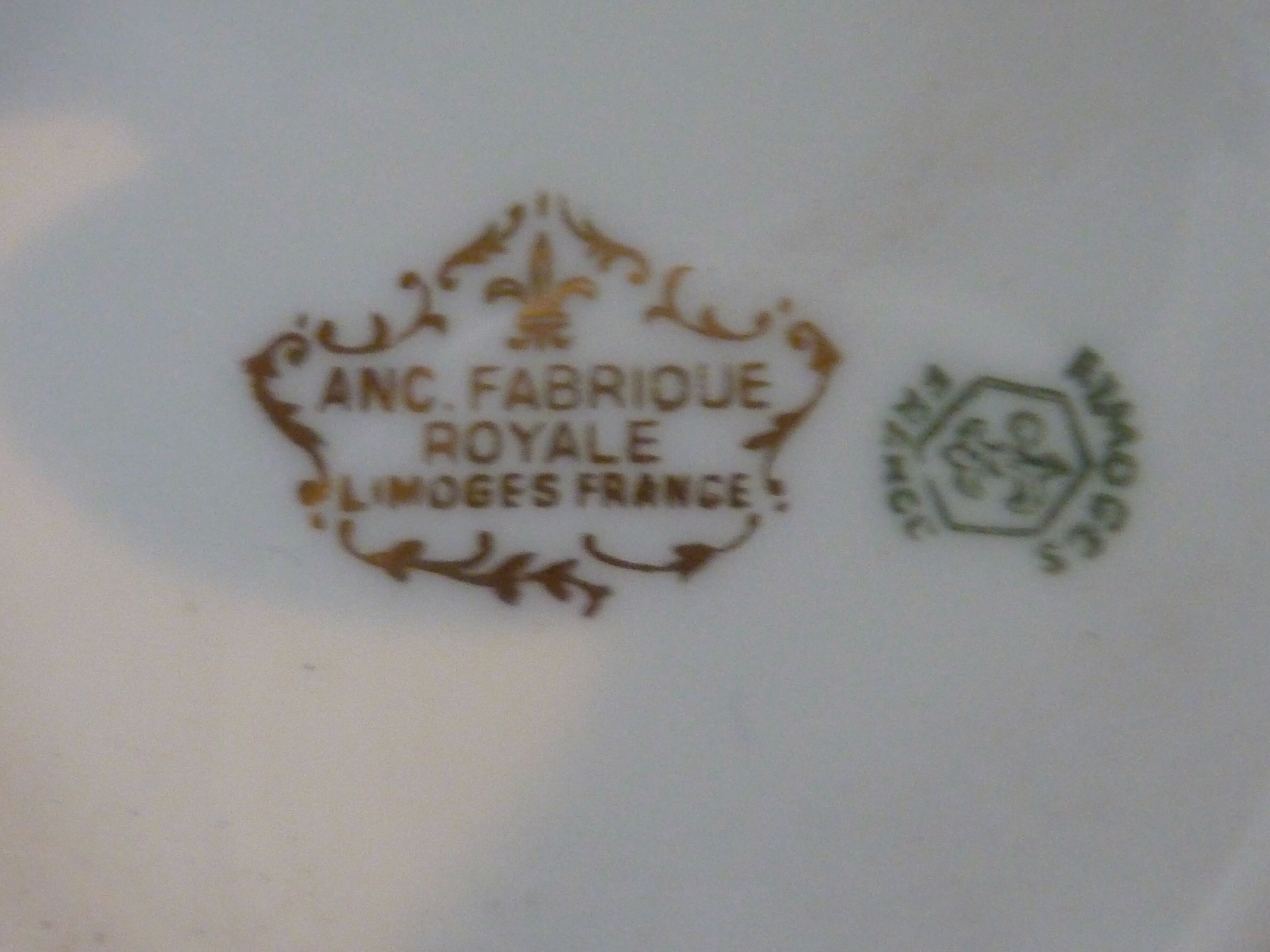 Coffee service - former royal factory limoges