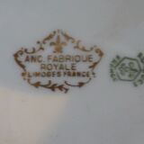 Service à thé, café, ancienne Fabrique Royale  Limoges