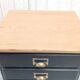 Commode chiffonnier patine noire