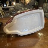 Ceramic pitcher, freemasonry, rene boschmans for coceram, ca 1950