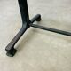 Table de bistrot pied fonte plateau bois
