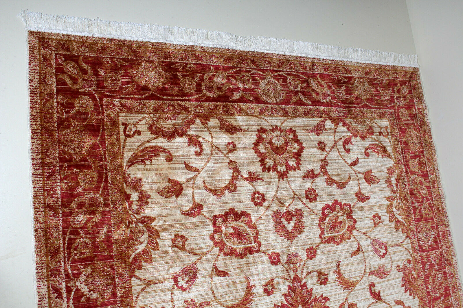 Ziegler fringed carpet 201x282cm