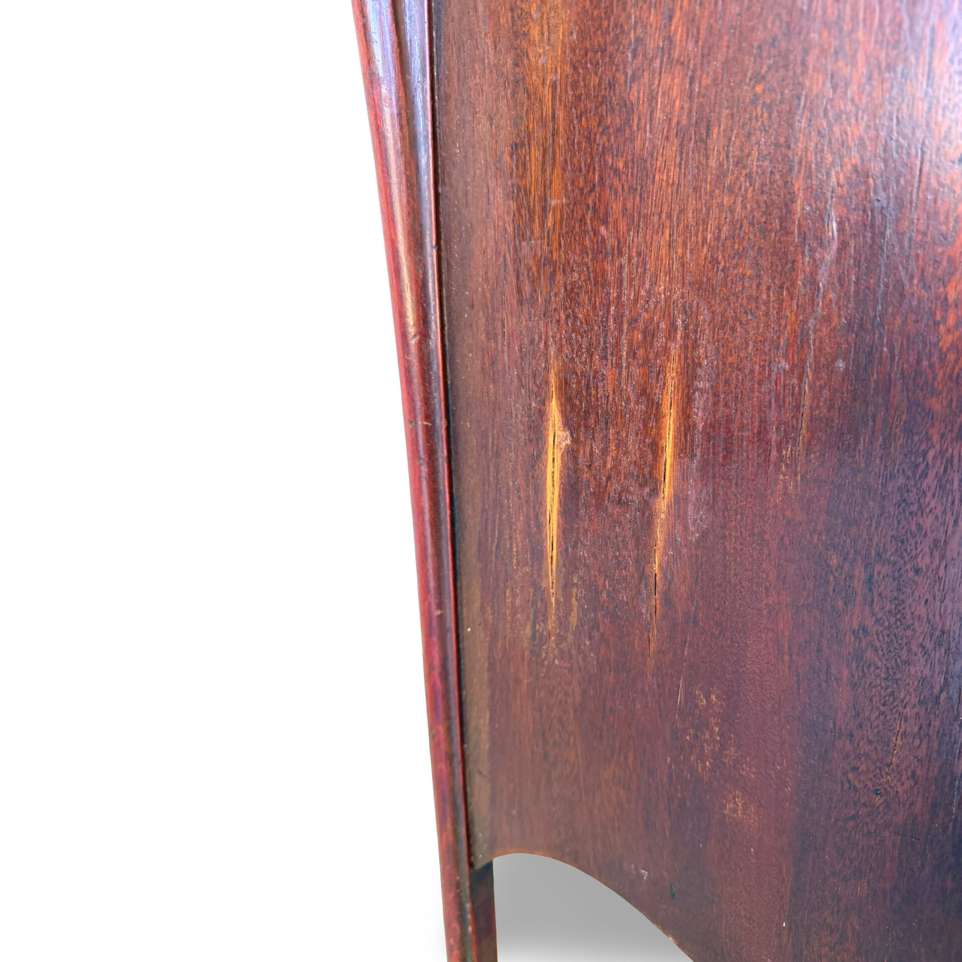 Italian floor-model upright phonograph cabinet, 1900s