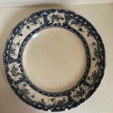 Assiette plate XIX Gilman&Cta Sacavem-