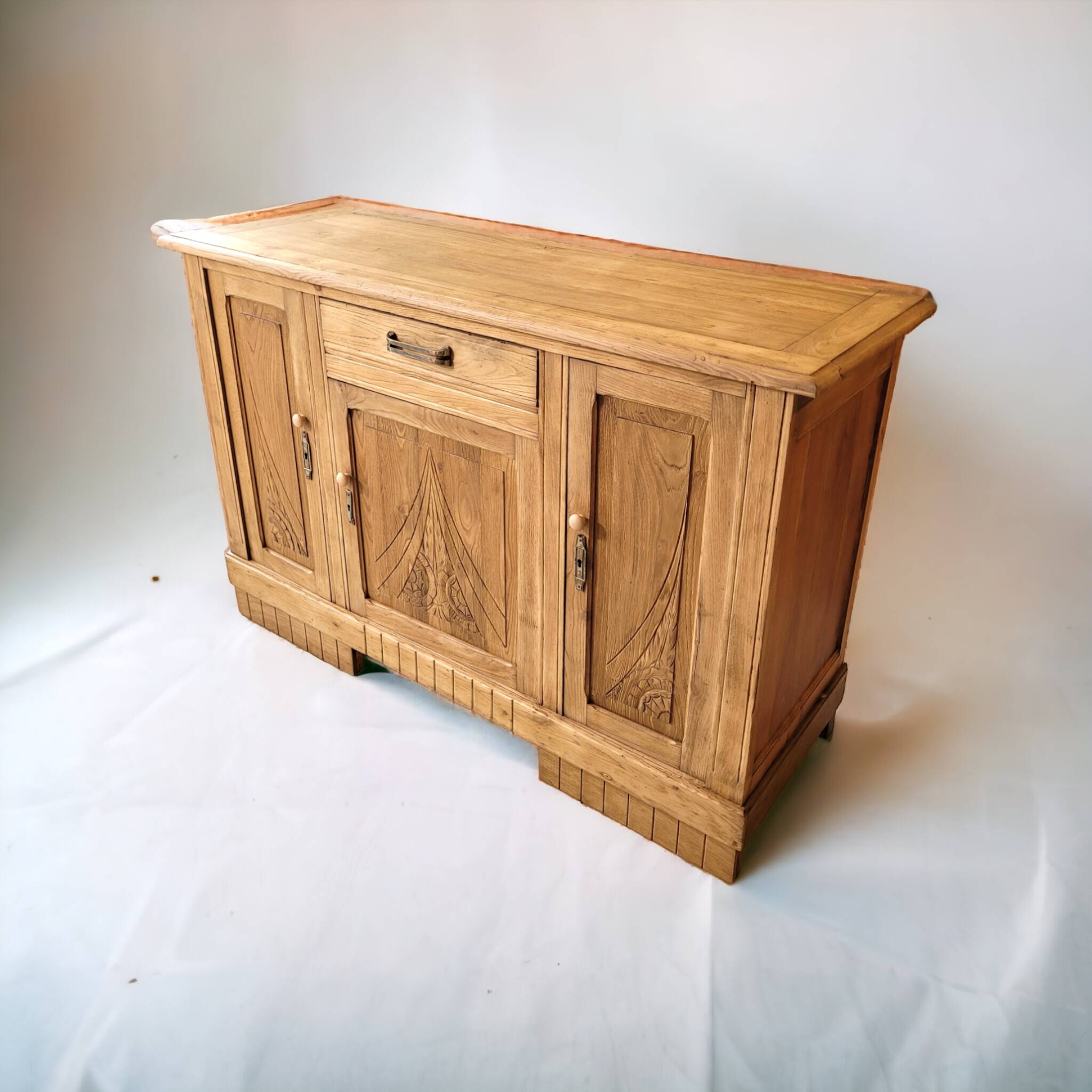 1950 solid oak sideboard
