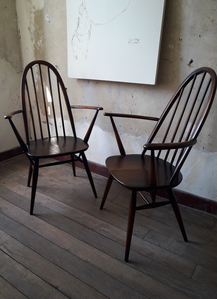 Pair of ercol chairs