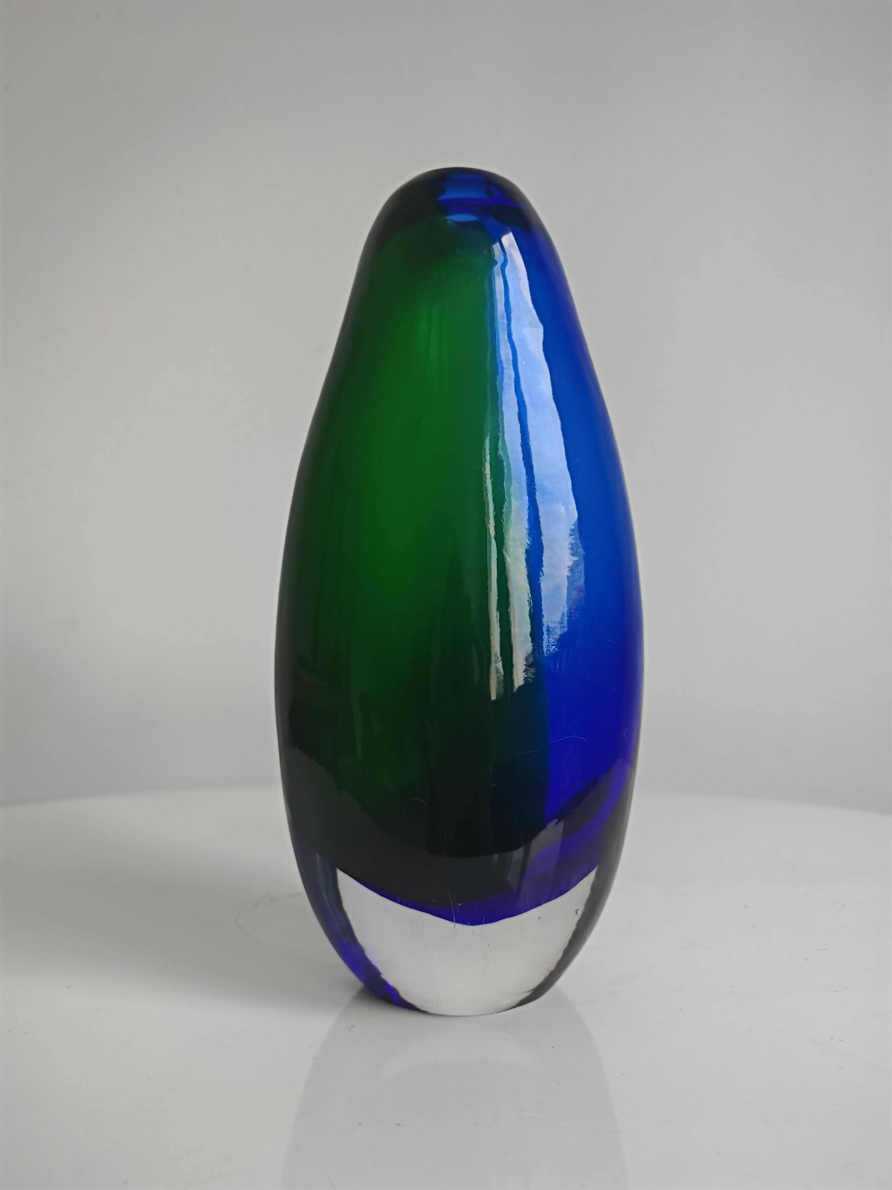 Mid-Century Modern Murano glass vase, 1970s