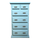 Nordic blue chest of drawers