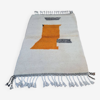 Handmade wool Berber rug 150 x 100 CM