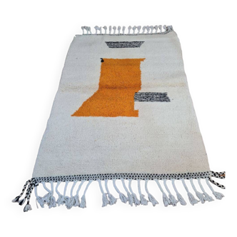 Handmade wool Berber rug 150 x 100 CM