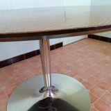 Roundtable chrome foot
