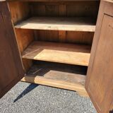 Old oak sideboard natural raw wood trade furniture
