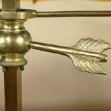 Large Bouillotte Lamp in Gilt Bronze, Louis XVI style – first half of the 20th century