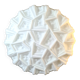 Peill & Putzler Sixties Wall Light in White Opaline – Geometric Pattern