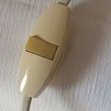 Vintage ceramic shell lamp