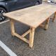 Large table of trade, factory, fir, draper table