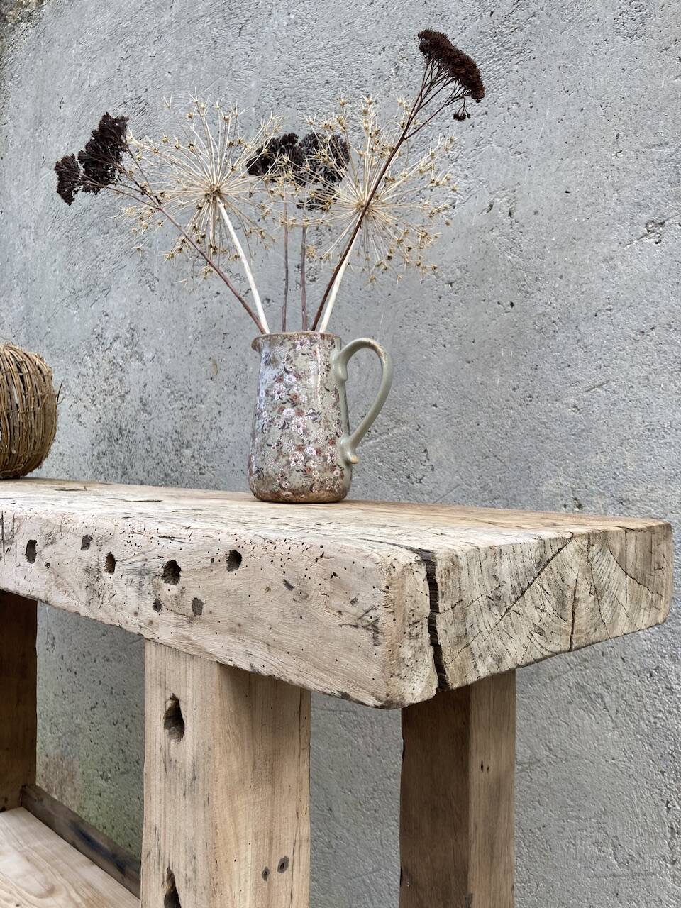 Old small carpenter's workbench