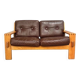 Vintage Asko Bonanza 2 seat sofa, Finland 1960s