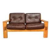 Vintage Asko Bonanza 2 seat sofa, Finland 1960s