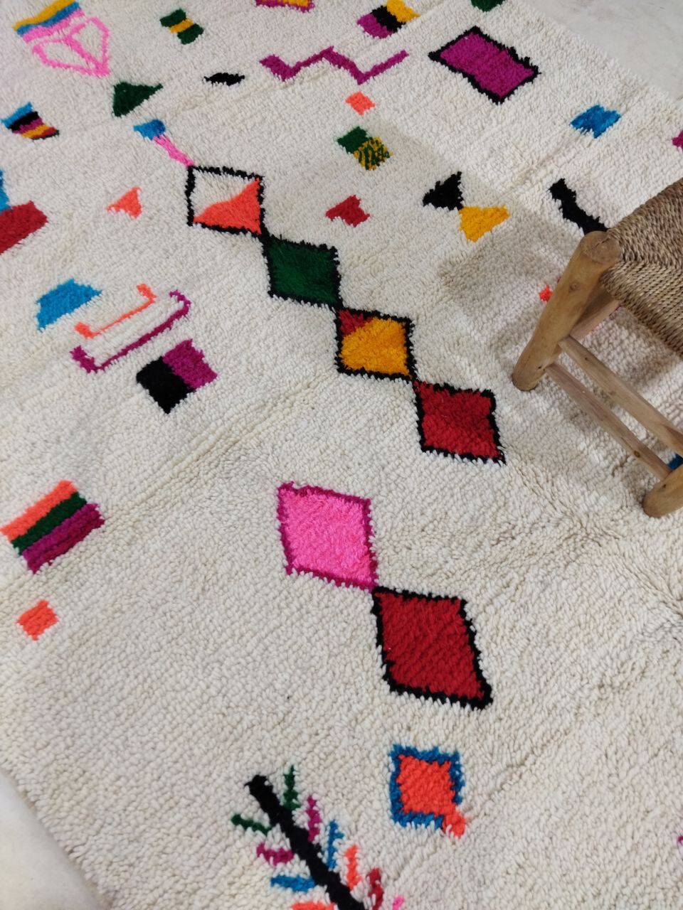 245x155cm moroccan berbere carpet