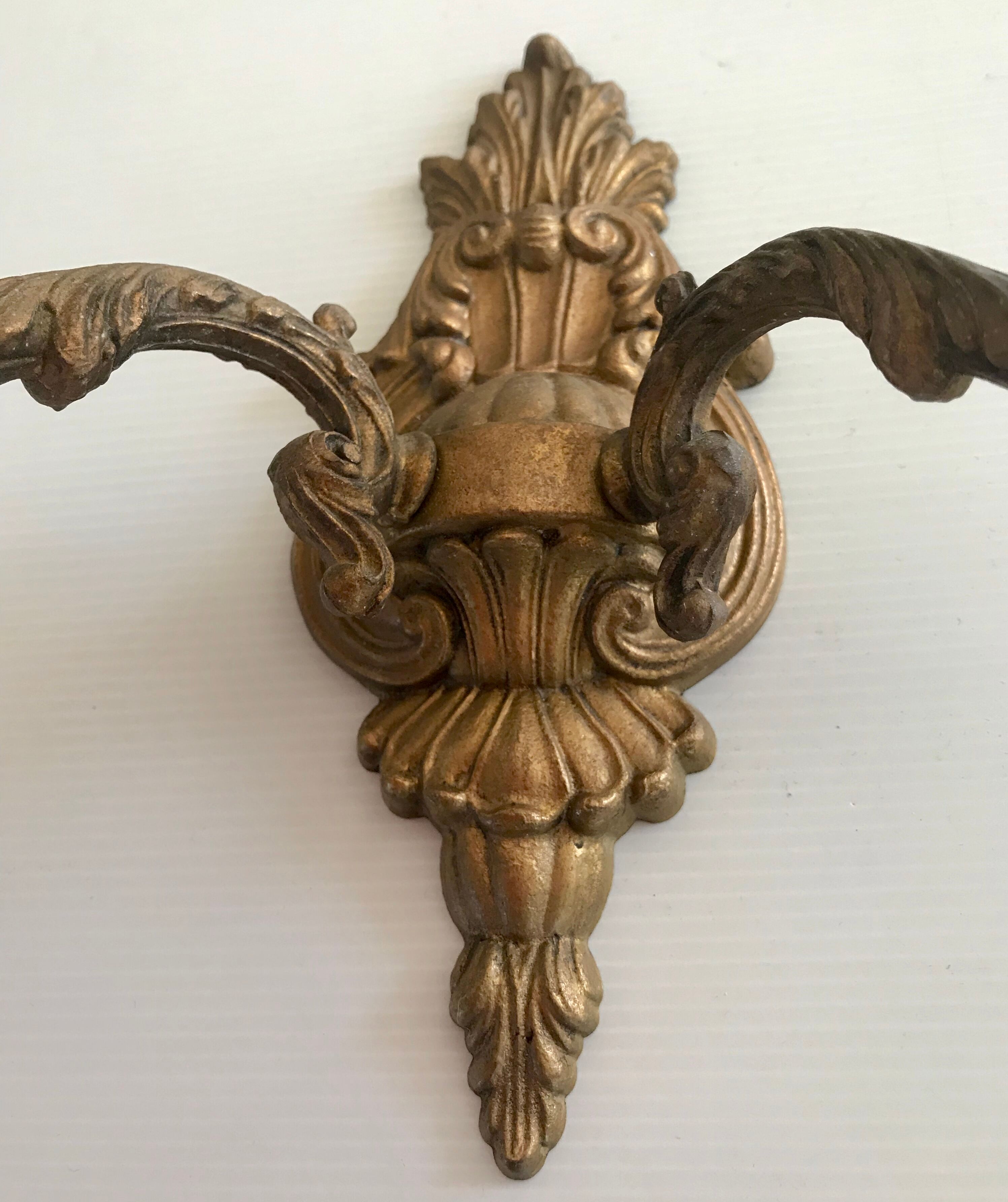 Old wall bronze
