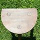 Set of 2 tripod stools-50s feet