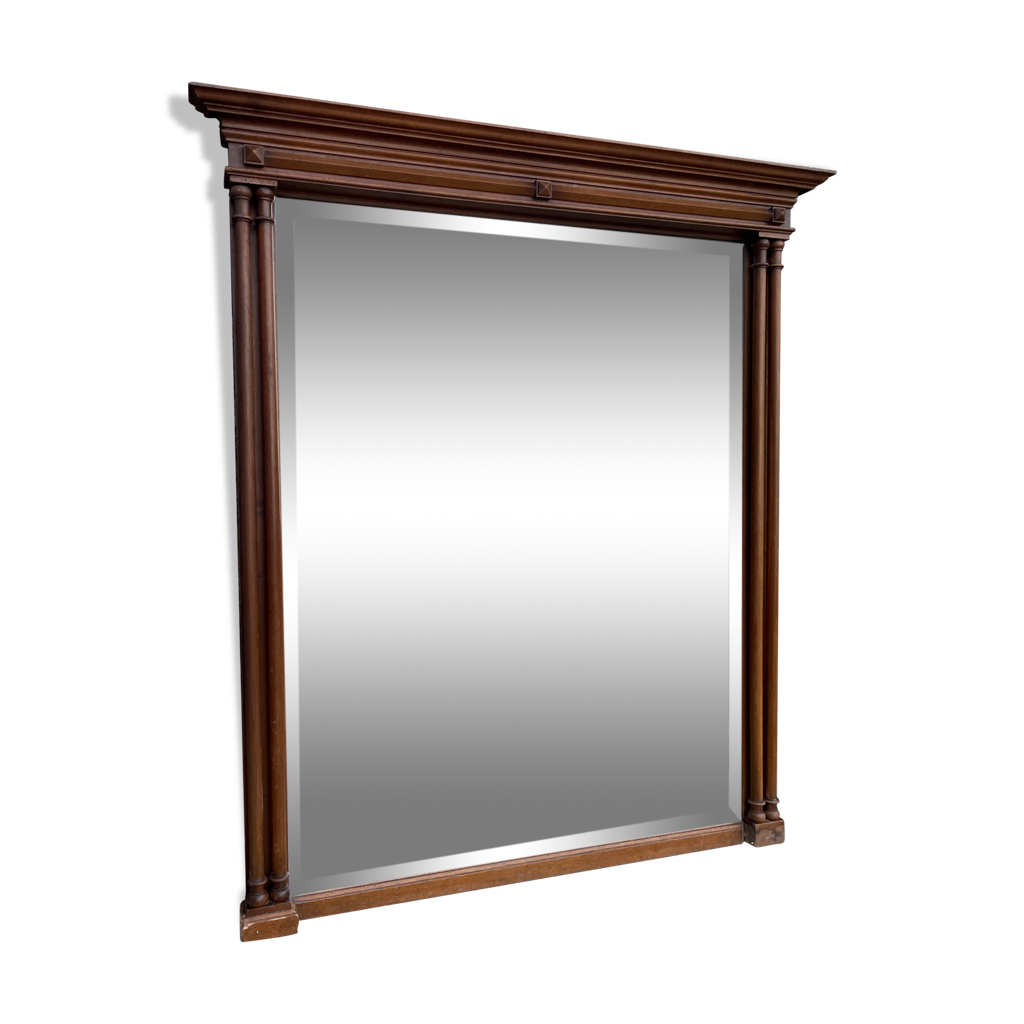 MIROIR MURAL SHABBY Rokoko à Colonne Pleine Longueur de Cheminée EUR 484,02 - FR