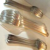 Christofle cutlery Japanese model 6 forks 6 tablespoons 6 teaspoons