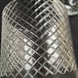 Cut crystal covered pot attributed to Saint Louis