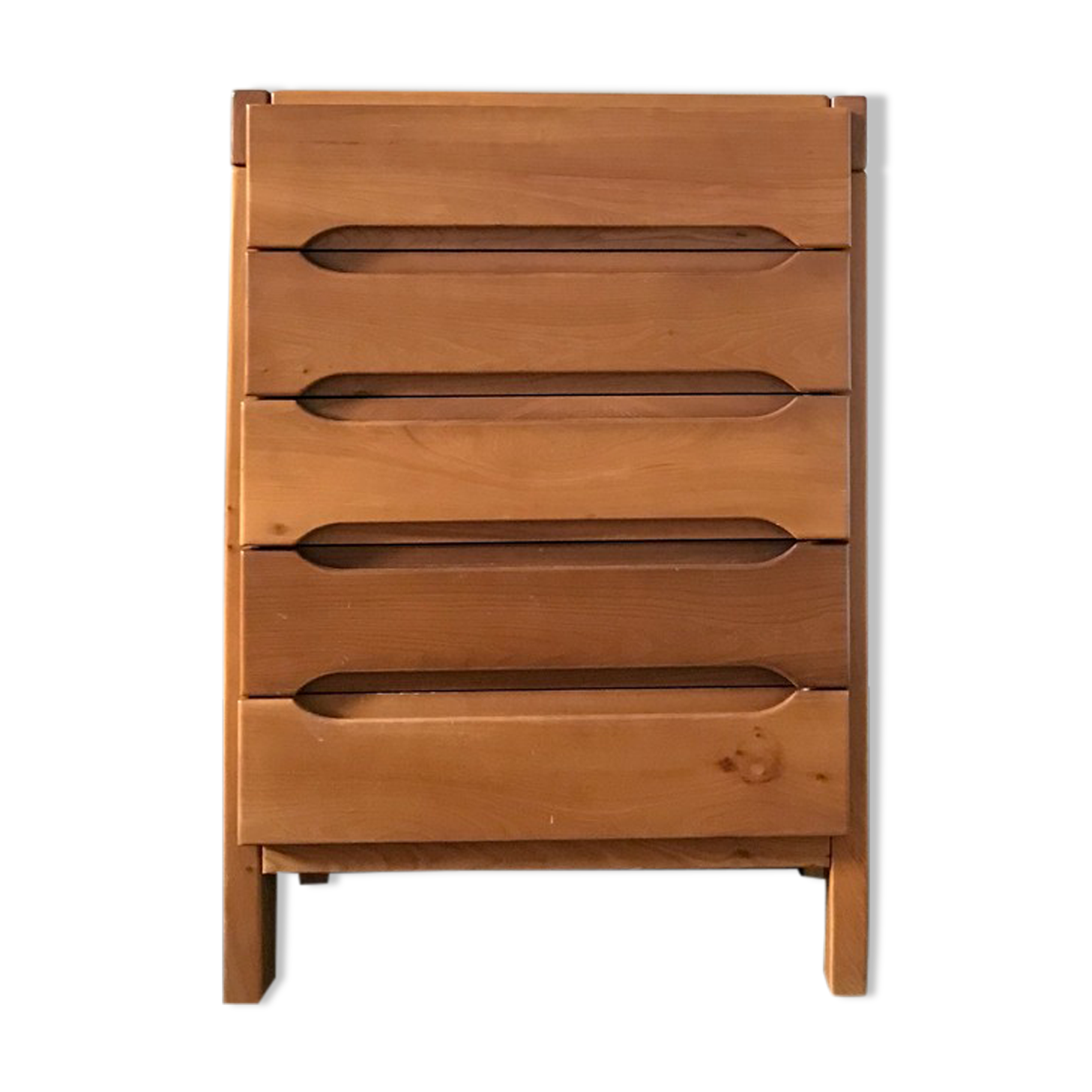 Commode en orme massif Maison Regain