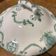 Ancient iron earth tureen, diameter 21 cm