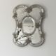Venetian Murano glass mirror, Italy, 50s