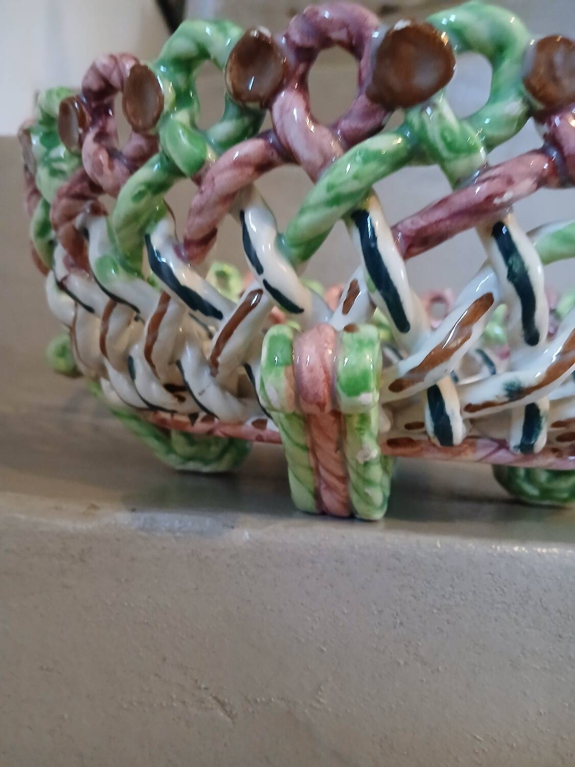 Vintage Spanish ceramic bowl