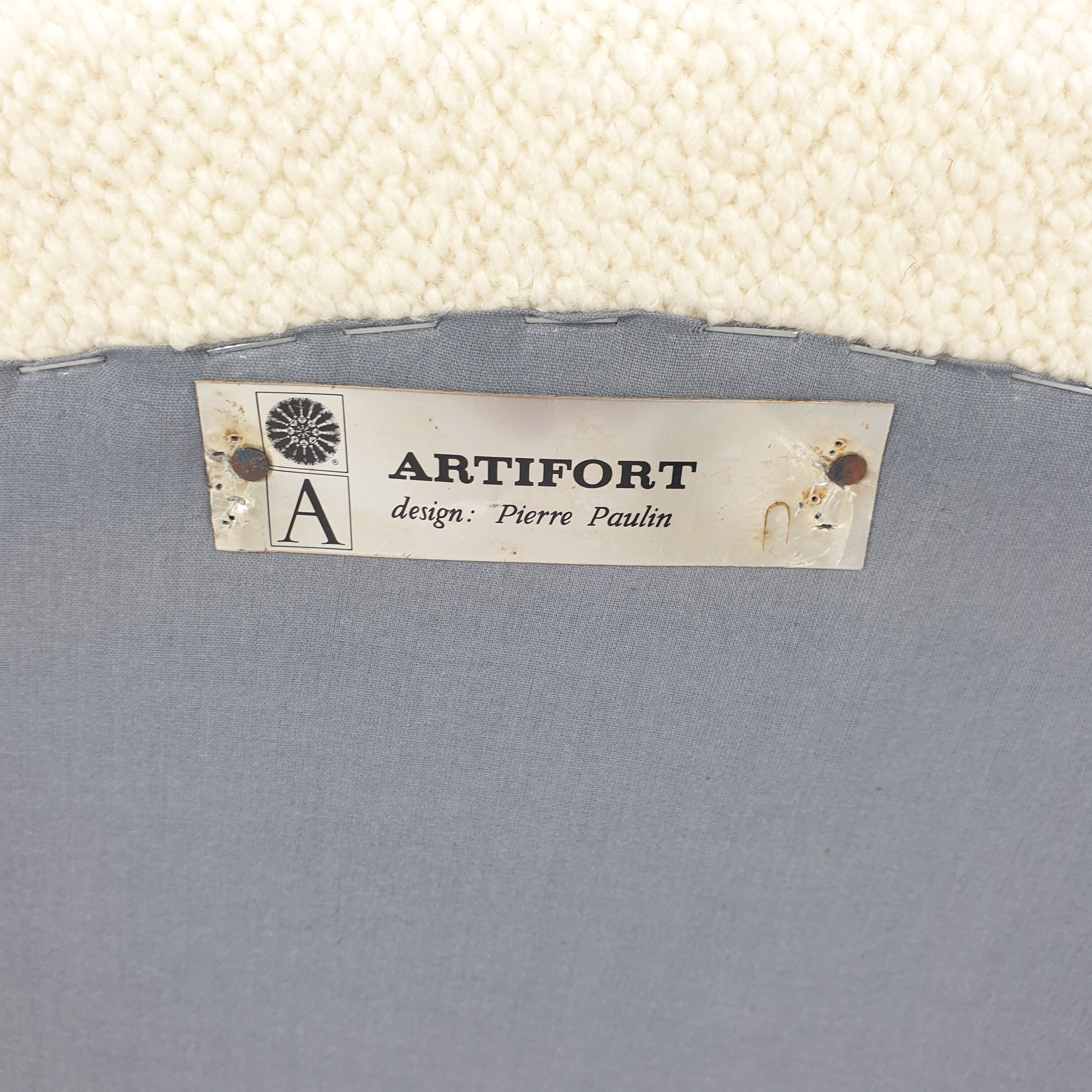 Set of model F570 armchairs by Pierre Paulin for Artifort, 1960