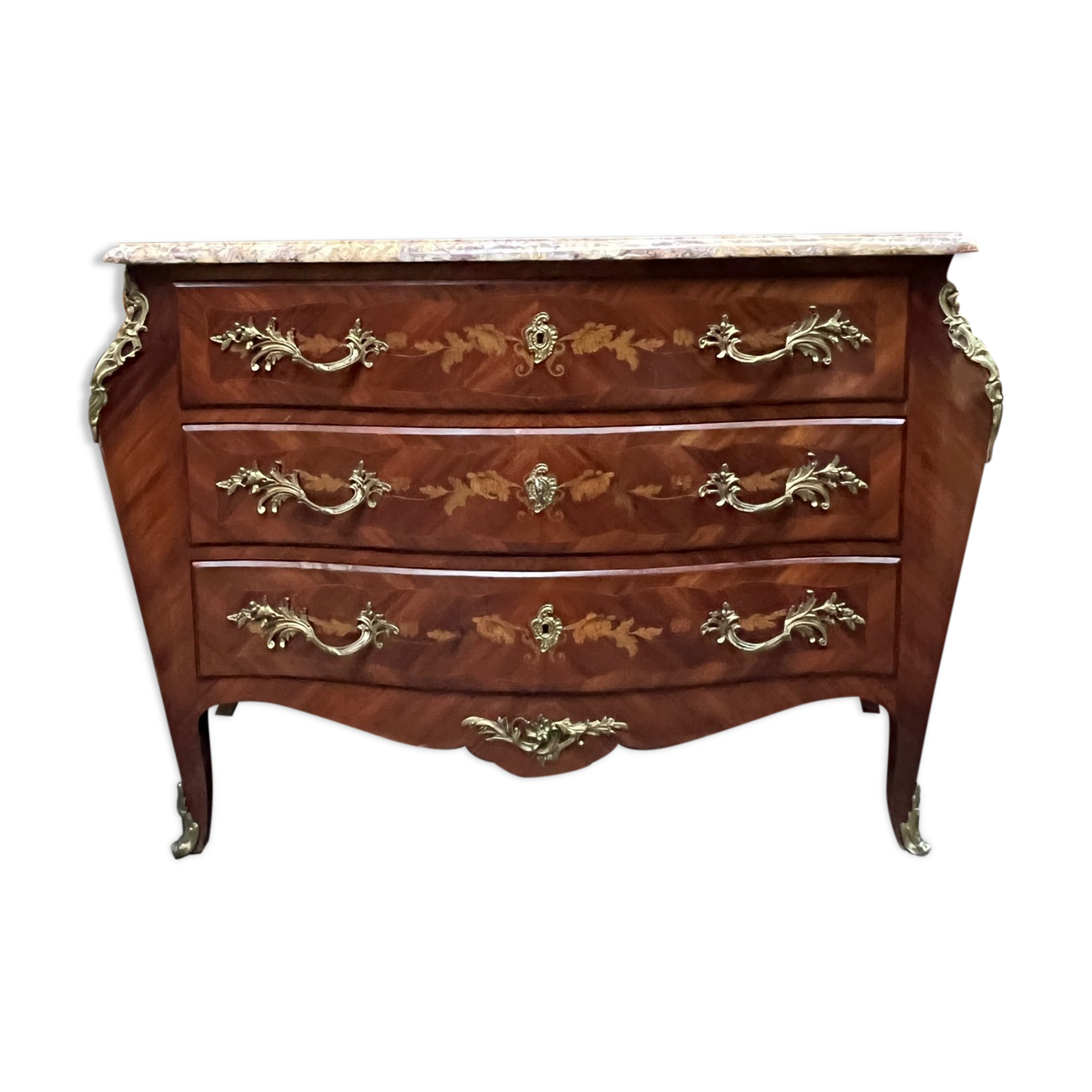 Louis XV style chest of drawers
