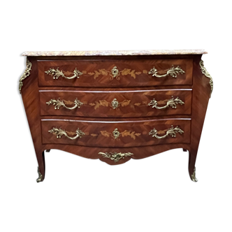 Louis XV style chest of drawers