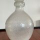 Vintage carafe blown bubble glass 70s