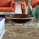 Bol / centre de table en lucite à motif de tortue de style Hollywood Regency, Italie 1970