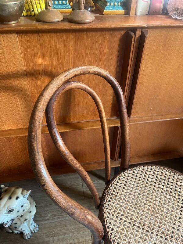 Chaise bistrot Autriche 1900