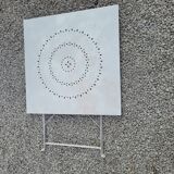 Folding garden table