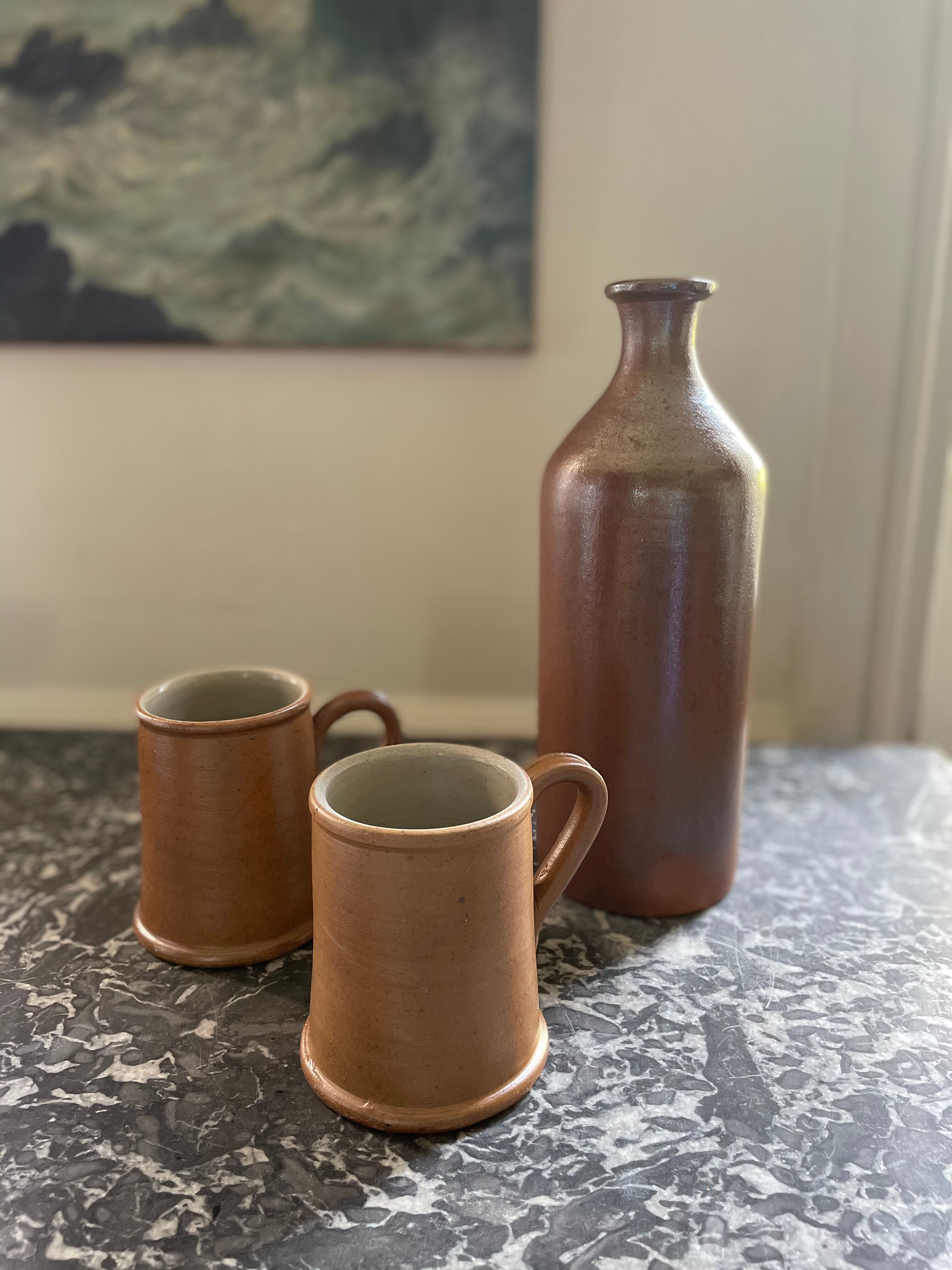 Stoneware bottle