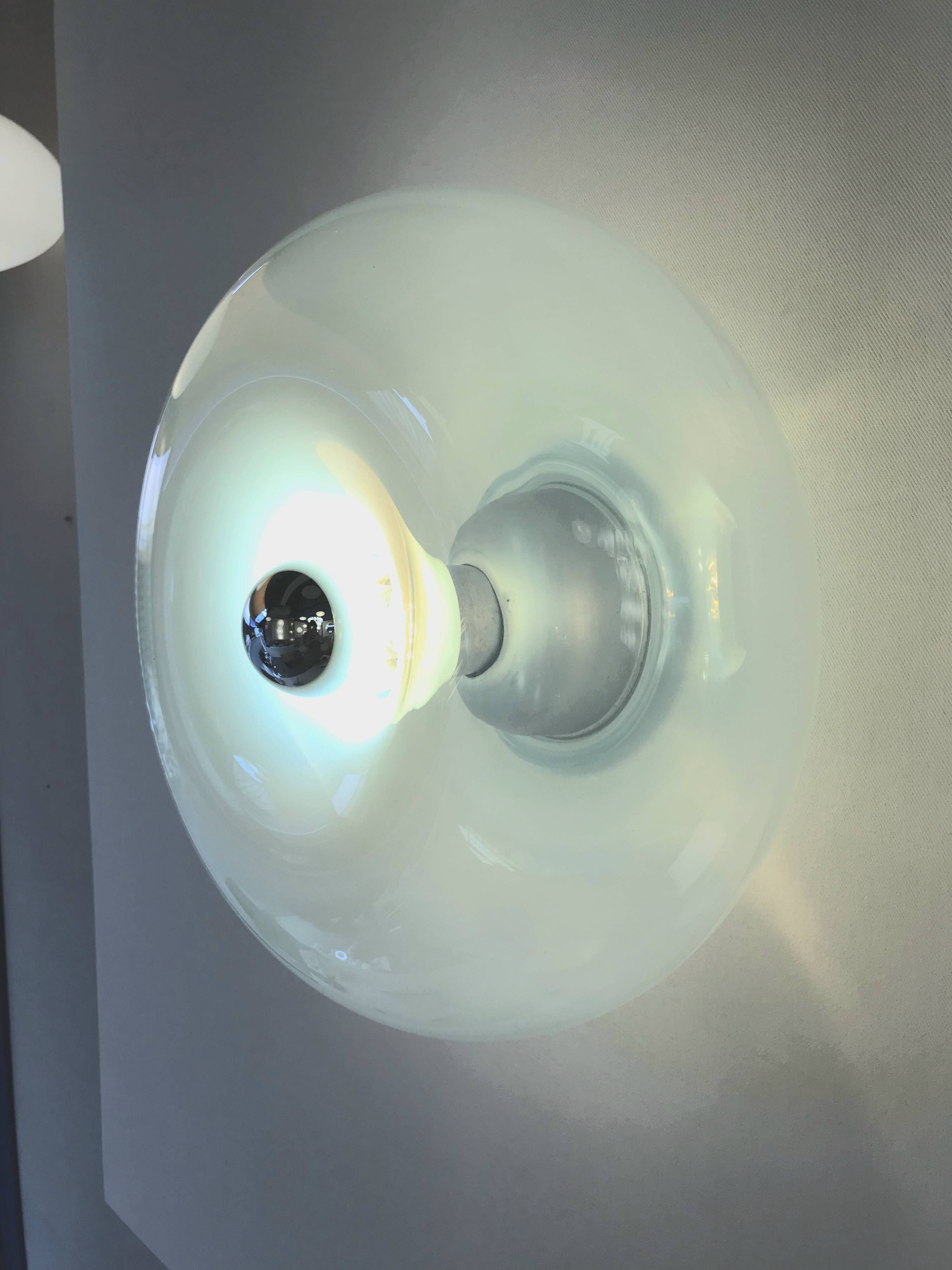 Panta model wall lamp, Giusto Toso, Leucos, 1967