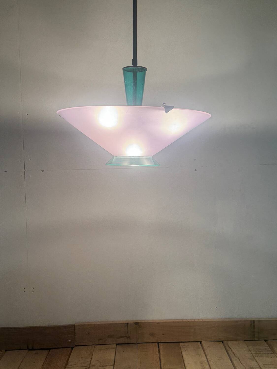 1970s designer chandelier