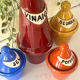 French 1950s ceramic vinaigrette set, Pol Chambost style